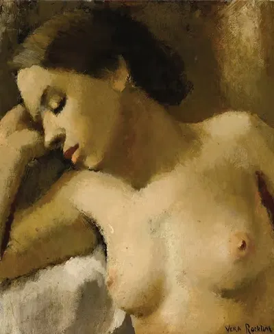 Portrait of a Woman by Vera Rockline — digital art print download