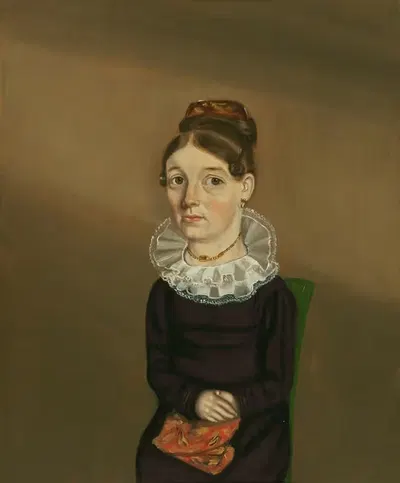 Миссис Уильям Бонэм (Анн Уорфорд) by Уильям Боннелл, 1825 — digital art print download