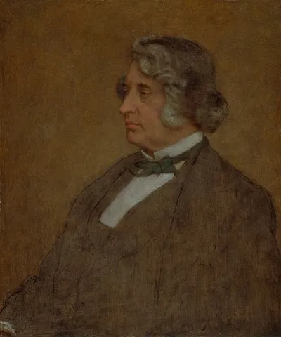 Portrait of Senator Charles Sumner by William Page, 1874 — digital art print download