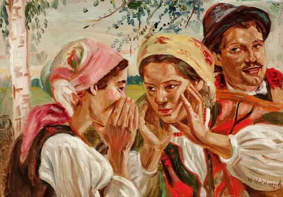Секреты by Винцент Водзиновский, 1908-1912 — digital art print download