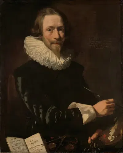 Self-Portrait by Abraham de Vries, 1621 — digital art print download