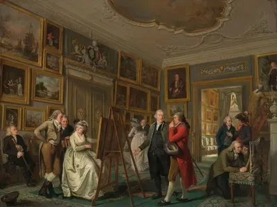 Художественная галерея Яна Гилдместера Янсза by Адриан де Лели, 1794 - 1795 — digital art print download