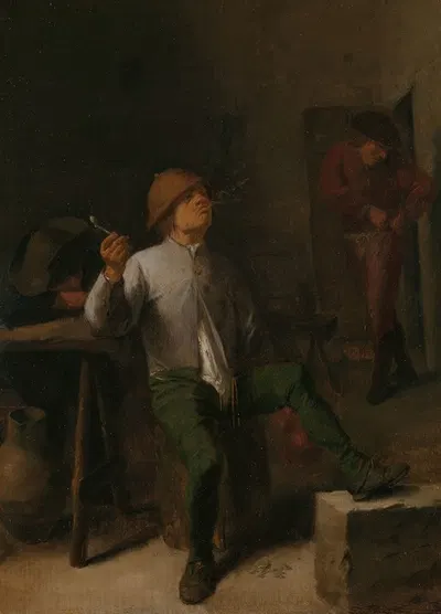 The Smoker by Adriaen Brouwer — digital art print download