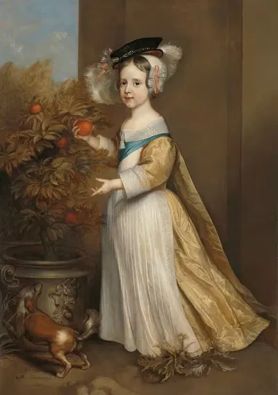 Вильгельм III (1650-1702), принц Оранский, в детстве by Адриан Ханнеман, 1650-1702 — digital art print download