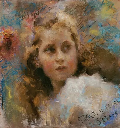 Else Hartmann by Arturo Rietti, 1901 — digital art print download