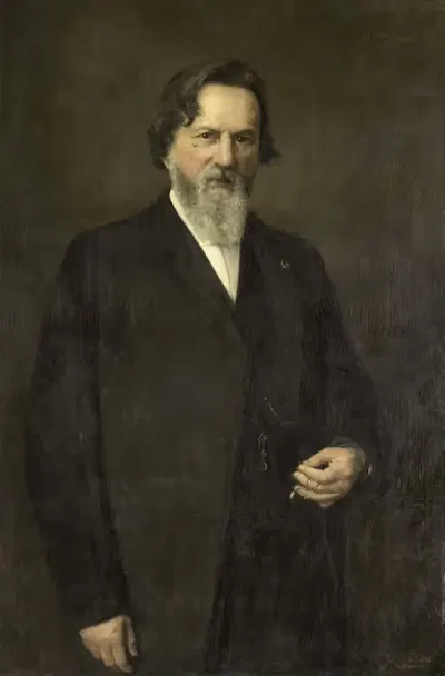 Профессор Францискус Дондерс (1818-1889), физиолог и офтальмолог by Брамине Хубрехт, 1818-1889 — digital art print download