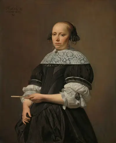 Элизабета ван Кессель (1640-1717), жена Виллема Якобса Баерта by Цезарь Ван Эвердинген, 1640-1717 — digital art print…