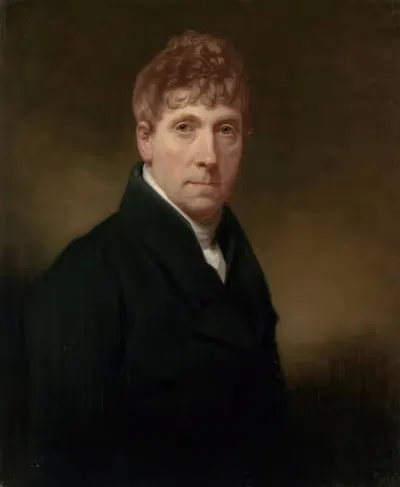 Self-portrait by Charles Howard Hodges — digital art print download