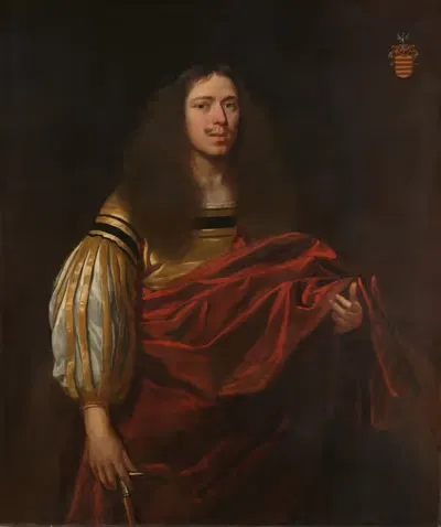 Портрет Йохана Серваеса из Лимбурга (1632-1698) by Корнелис Йонсон ван Цейлен, 1632-1698 — digital art print download