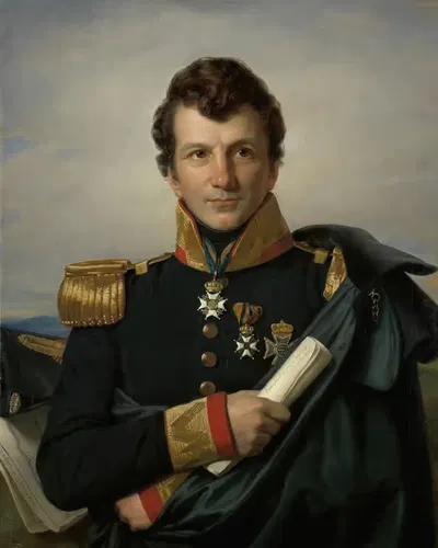 Иоганнес ван ден Босх (1780-1844), генерал-губернатор Голландских Ост-Индий, колониальный министр by Корнелис Крусеман,…