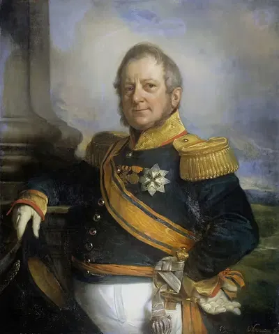 Портрет Генрика Меркюса, барона де Кока, командира армии и после 1826 года генерал-губернатора Нидерландских Ост-Индий by…