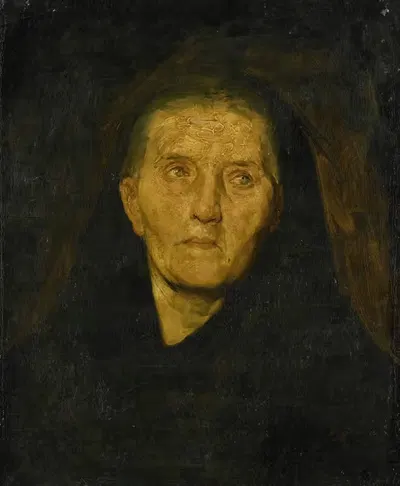 The Mourning Widow by Diederik Franciscus Jamin — digital art print download