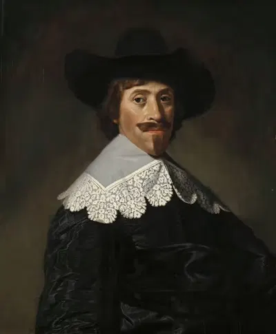 Фредерик Дирксз Алевейн (1603-65). Патриций и советник Амстердама by Дирк Дирксз. ван Сантворт, 1640 — digital art print…