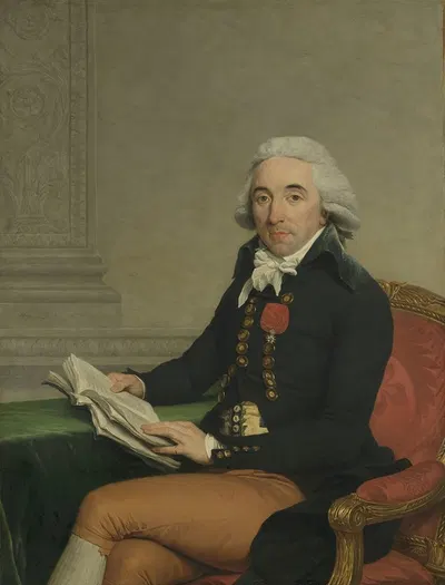 Портрет мужчины by Франсуа-Анри Винсент, c. 1795 — digital art print download