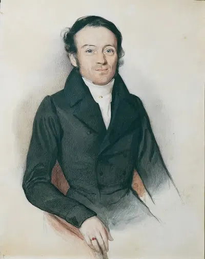 Alois Zaillner by Georg Decker, 1836 — digital art print download