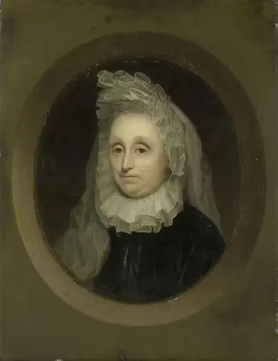 Портрет Йоснии Пардюйн (1642-1718), второй жены Аэрноута ван Ситтерса by Годфрид Шалкен, 1642-1718 — digital art print…