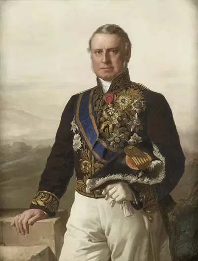Шарль Фердинанд Пахюд (1803-73). Генерал-губернатор (1855-61) by Якоб Споэль, 1863 - 1868 — digital art print download