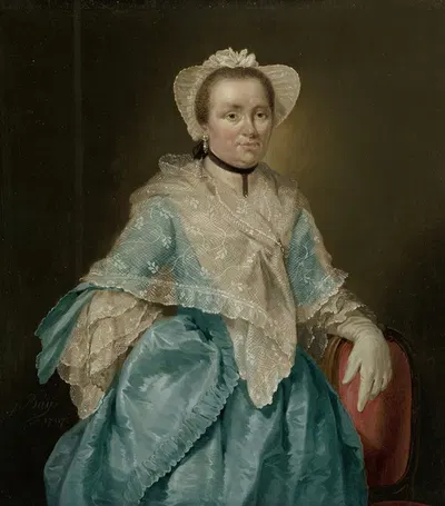 Портрет Элизабеты Троост (1730-1790) by Якобус Буйс, 1730-1790 — digital art print download