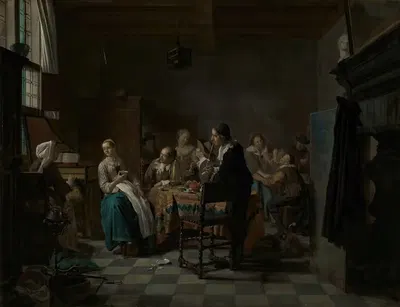 Новая песня by Ян Иосиф Хореманс Младший, 1740 - 1760 — digital art print download
