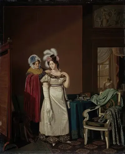 Уборка by Ян Лодевийк Йонксис, 1830 - 1850 — digital art print download