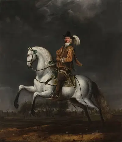 Portrait of Johan Wolfert van Brederode (1599-1655) by Jan Van Rossum, 1599-1655 — digital art print download