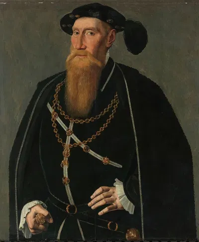 Портрет Рейнунда III де Бредероде by Ян ван Скорел, c. 1545 — digital art print download
