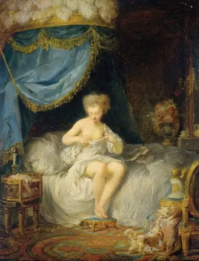 Вечерний туалет by Жан-Фредерик Шаль, 1780 - 1820 — digital art print download