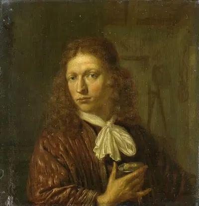 Автопортрет by Йохан ван Хенсберген, 1660 - 1680 — digital art print download