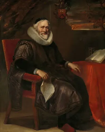 Корнелис Нуйтс (1574-1661). Амстердамский купец by Юрген Овенс, 1574-1661 — digital art print download