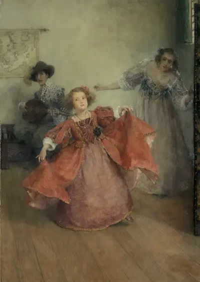 Манеры и грации by Лаура Тереза Альма-Тадема, 1872 - 1909 — digital art print download
