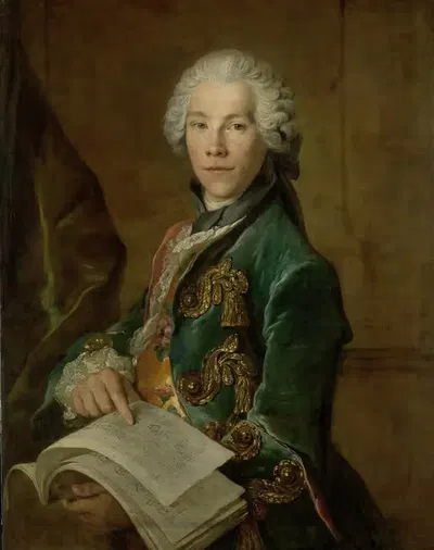 Портрет Арнольдуса ван Рейневелда by Луи Токке, c. 1738 — digital art print download