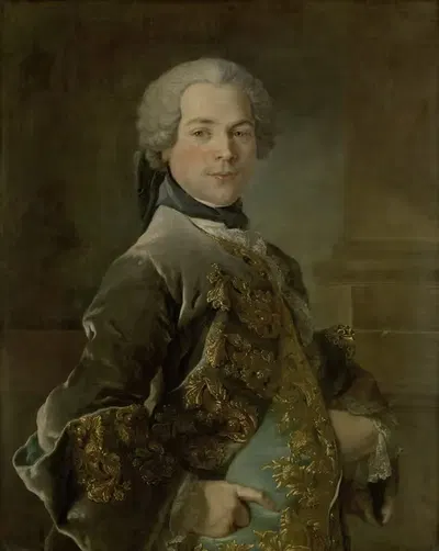 Портрет Исаака ван Рейнвелда by Луи Токке, 1738 — digital art print download