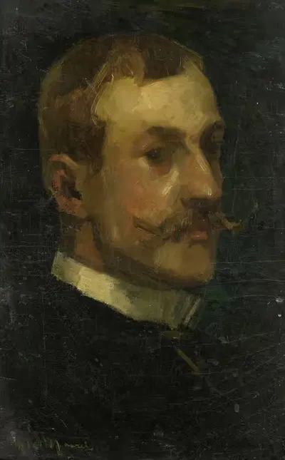 Адриан Пит (1860-1944). Директор Нидерландского музея истории и искусства в Амстердаме by Маринус ван дер Маарел, 1860-1944…
