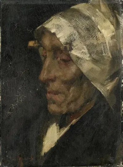 Рыбачка by Маринус ван дер Маарел, 1880 - 1900 — digital art print download