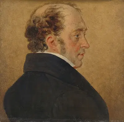 Self-Portrait by Mattheus Ignatius van Bree — digital art print download