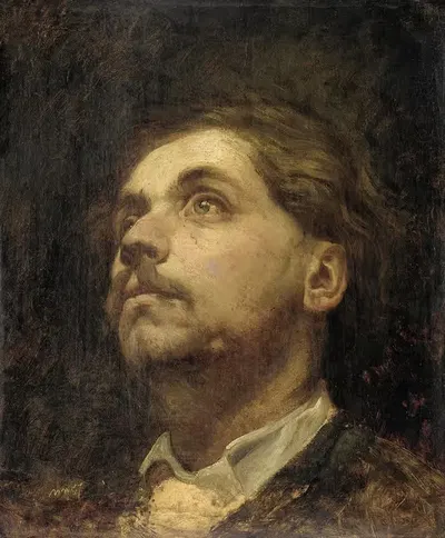 Portrait of Jacob Maris by Matthijs Maris, 1857 — digital art print download