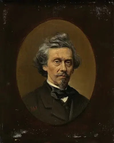 Петр Францискус Грейв (1811-72), художник by Мейер Исак де Хаан, 1870 - 1895 — digital art print download