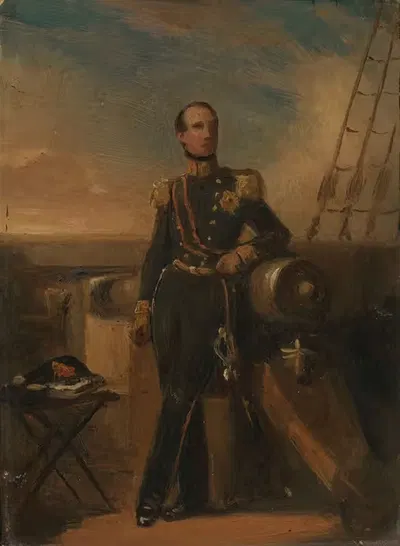 Портрет Генрика, принца Нидерландов by Николас Пиенеман, 1840 - 1850 — digital art print download