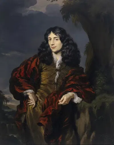 Портрет молодого человека, возможно, Симона ван Альпена (1650-1730) by Николаес Маес, 1650-1730 — digital art print download
