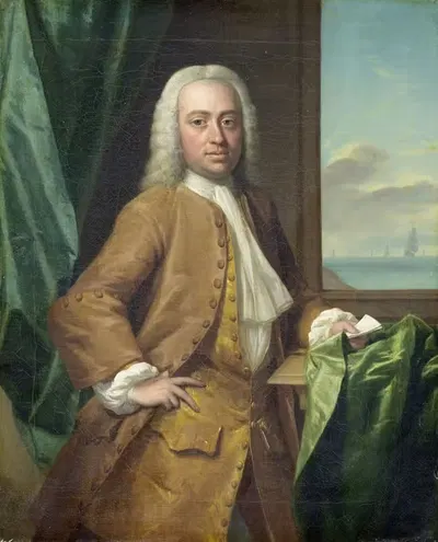 Isaac Parker (1702-55), Merchant of Middelburg by Philip van Dijk, 1734 — digital art print download