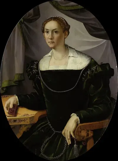 Портрет женщины by Пьер Франческо Фоски, 1540 - 1565 — digital art print download