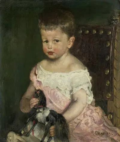 Хендрик Уаллер (1887-1951) в три года by Питер Ойенс, 1887-1951 — digital art print download