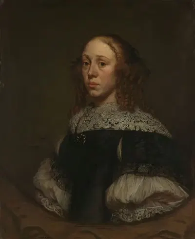Portrait of a Woman by Pieter van Anraedt, 1671 — digital art print download
