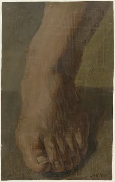 Левую ногу by Симон Андреас Крауз, 1770 - 1825 — digital art print download