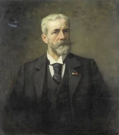 Фредерик Даниэль Отто Обрин (1840-96). Генеральный директор Рейксмузеума, Амстердам by Тереза Шварце, 1883 - 1896 — digital…