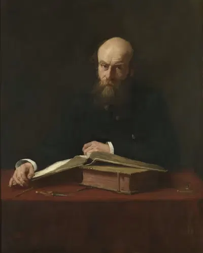 Портрет доктора П.Й.Х. Кёйперса (1827-1921) by Тереза Шварце, 1827-1921 — digital art print download