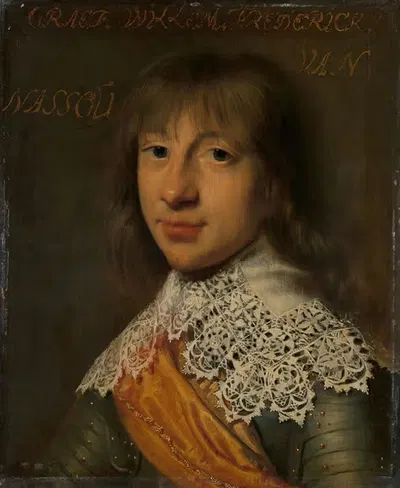 Портрет Вильгельма Фредерика, графа Нассау-Диетц by Вибранд де Гест, 1632 — digital art print download