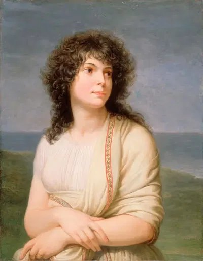 Портрет мадам Амелин, урождённой Фортюне Лормье-Лаграв (1776-1851) by Андреа Аппиани, 1776-1851 — digital art print download