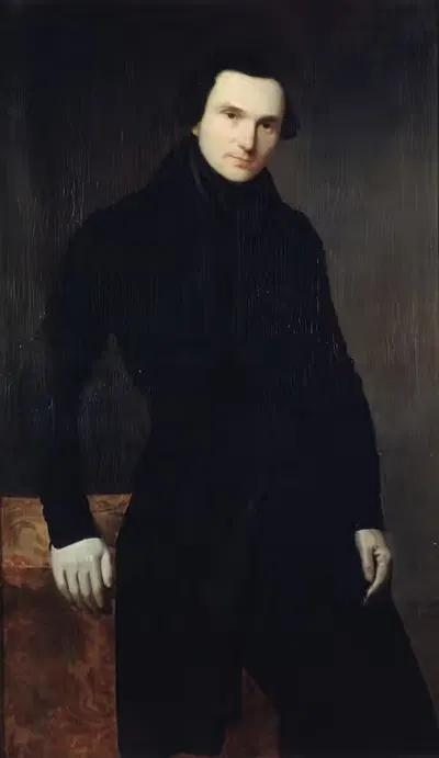 Портрет Эжена Ренделя (1798-1874), издателя by Огюст де Шатийон, 1798-1874 — digital art print download