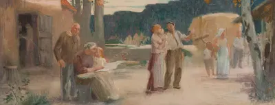 Лето – Семья by Огюст-Франсуа-Мари Горгюэ, 1892 — digital art print download